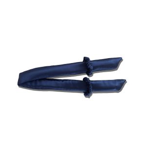 Silk Heatless Hair Curler - Navy Blue