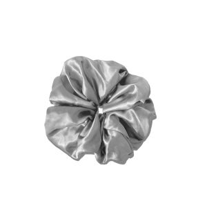 Silk Scrunchie - Oversized - French Grey